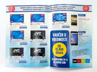 dizajn-flajera flajer sa jednim prevojem